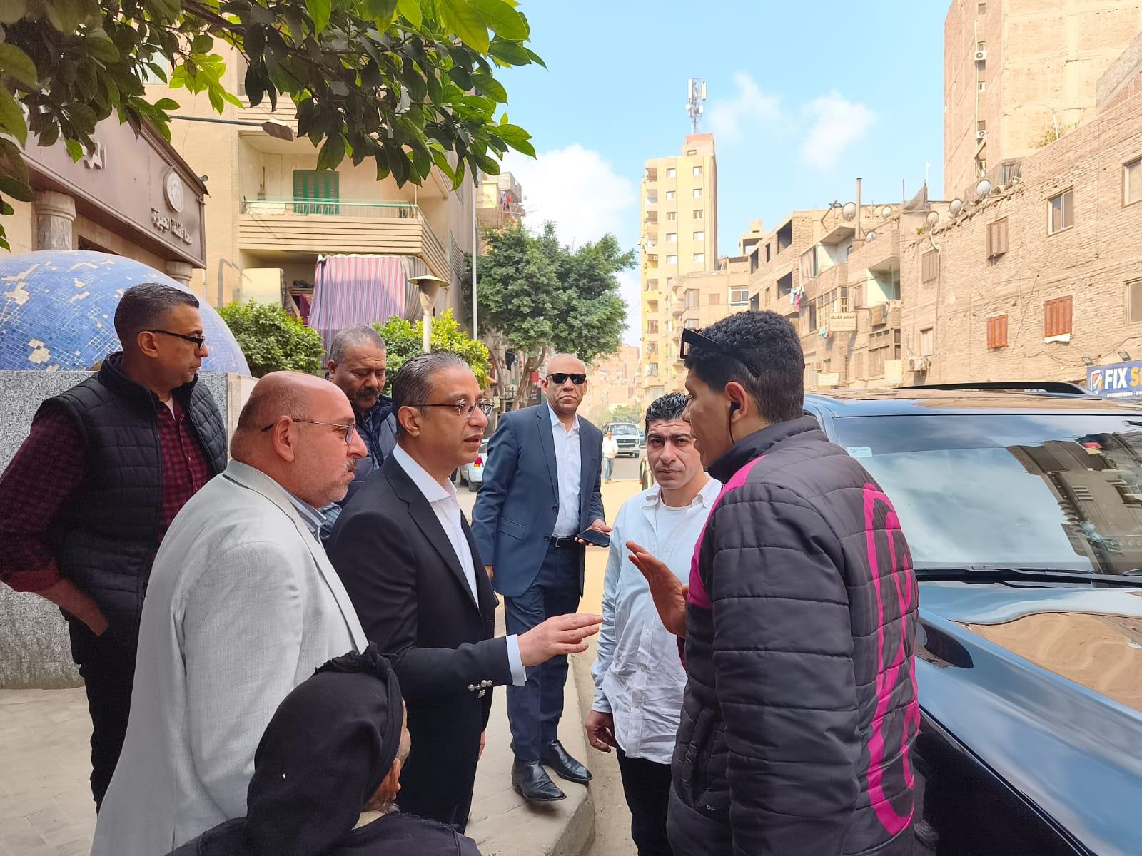 الدكتور أحمد الأنصاري محافظ الجيزة