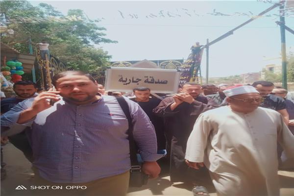 جنازة المهندس عاطف نجل القارئ الشيخ مصطفى إسماعيل