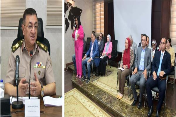 الفريق أول عبد المجيد صقر القائد العام للقوات المسلحة وزير الدفاع والإنتاج الحربى 