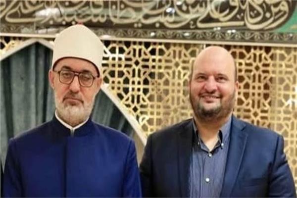 د. نظير عياد مع د. إبراهيم نجم