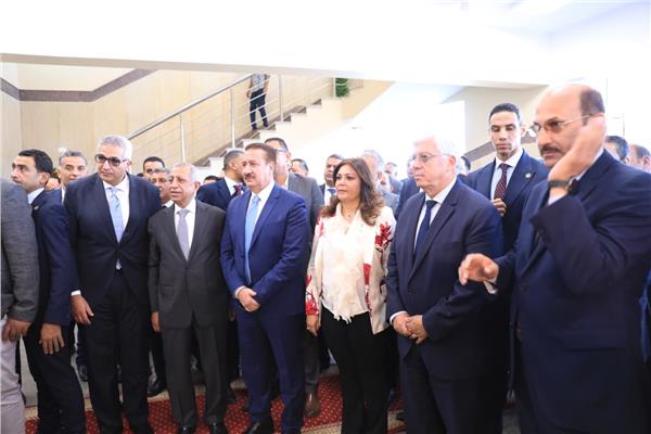 وزير التعليم العالي ومحافظ المنوفية