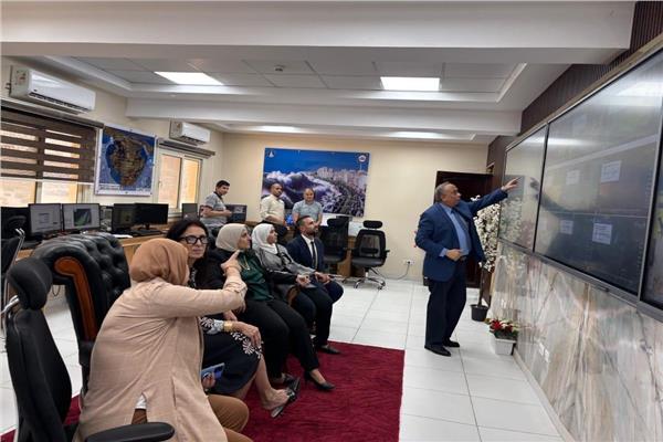 معهد "علوم البحار"  يستقبل وفد  "فولبرايت مصر" لبحث التعاون العلمي المشترك