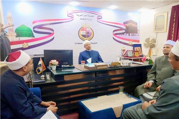 الدكتور محمد أبو سعدة ، وكيل وزارة الأوقاف بسوهاج