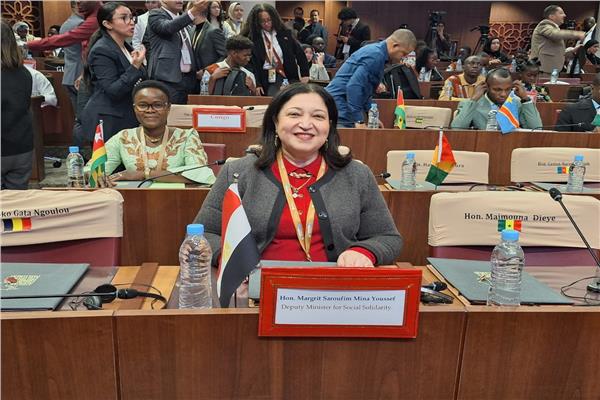  المهندسة مرجريت صاروفيم نائبة وزيرة التضامن الاجتماعي 