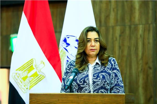 د.منال عوض، وزيرة التنمية المحلية والقائم بأعمال وزير البيئة
