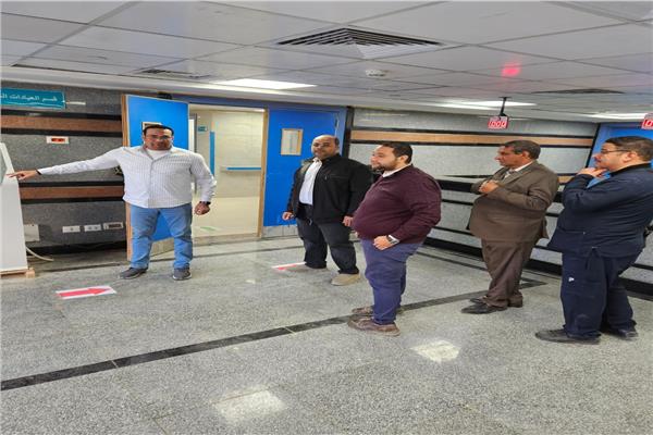 الطب العلاجي بسوهاج يتابع  تجهيز مستشفى ساقلتة المركزي تمهيداً لافتتاحها