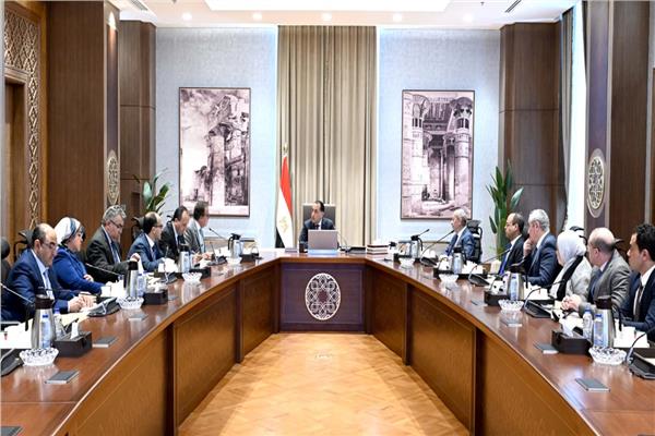 رئيس مجلس الوزراء خلال اجتماعه اليوم