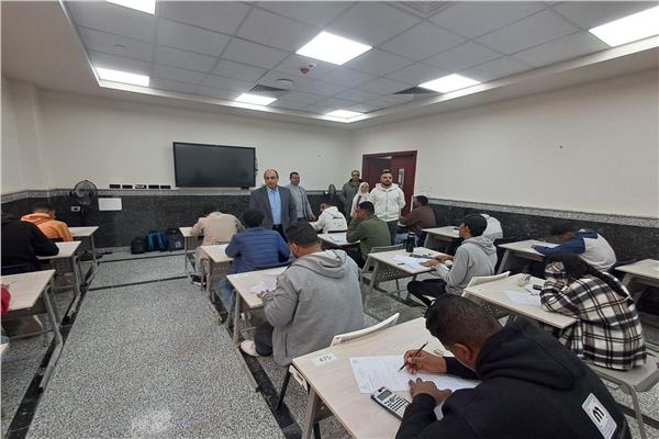 اثناء الجولة التفقدية 