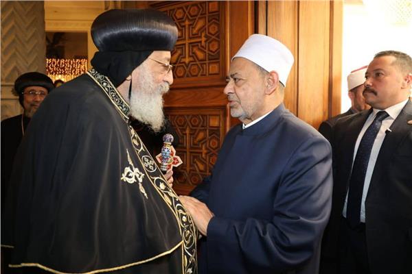الامام الأكبر شيخ الأزهر والبابا تواضروس