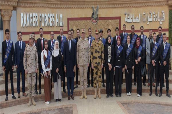 جانب من التدريب العملى المشترك