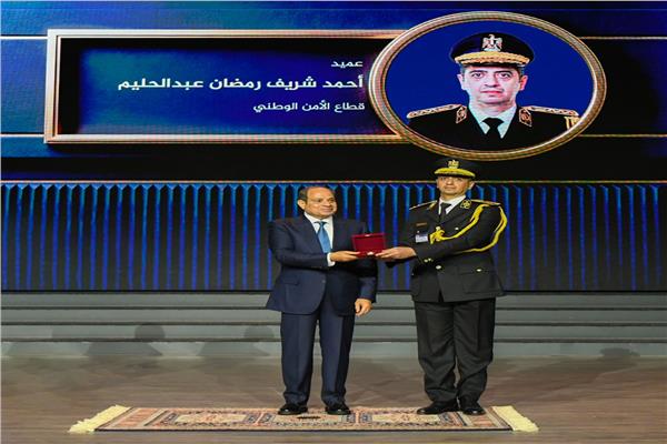 خلال الاحتفال بالذكرى الرابعة والسبعين لعيد الشرطة