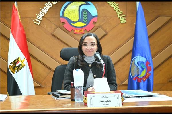الدكتورة جاكلين عازر محافظ البحيرة