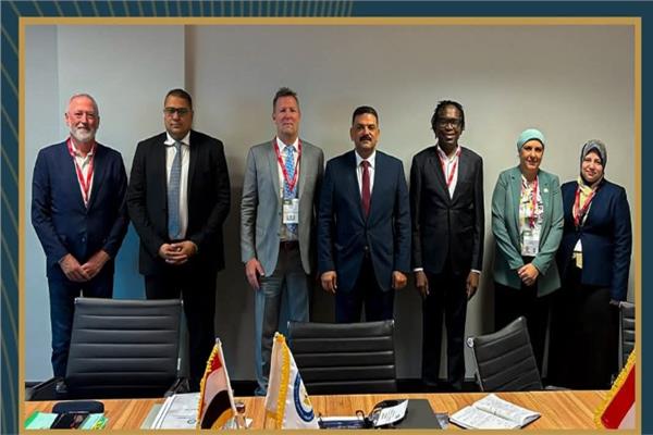  وفد وزارة البترول والثروة المعدنية المشارك في مؤتمر التعدين الأفريقي ( إندابا 2026 )