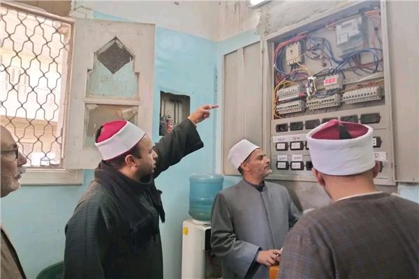 د. عمر خليفة محمد مدير مديرية أوقاف المنيا بجولات تفقدية 