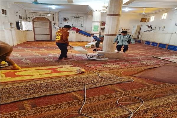  فعاليات حملة النظافة الشاملة بجميع مساجد المحافظة