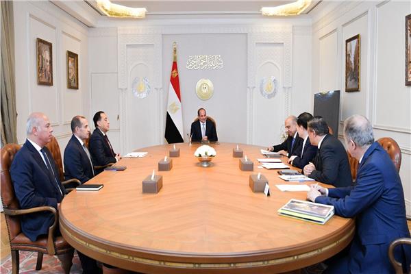 الرئيس " السيسي" استقبل "تشو جونج شن" رئيس مجلس إدارة شركة GCL الصينية