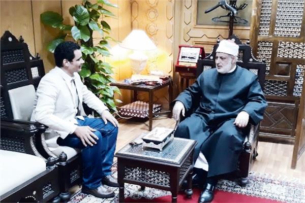 د. محمد الضويني وكيل الأزهر الشريف في حوار مع محرر اللواء الإسلامي