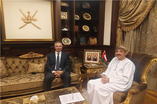  السفير  فائد مصطفى  والسفير عبدالله بن ناصر