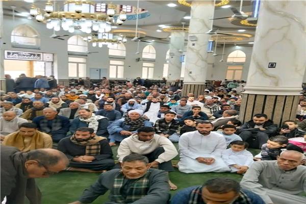 جانب من افتتاح مسجد الأربعين 