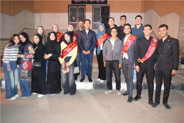 حفل الإفطار الجماعي بجامعة بنها 