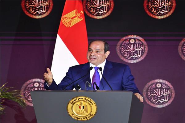 كلمة الرئيس عبدالفتاح السيسي رئيس الجمهورية  خلال حفل إفطار الأسرة المصرية