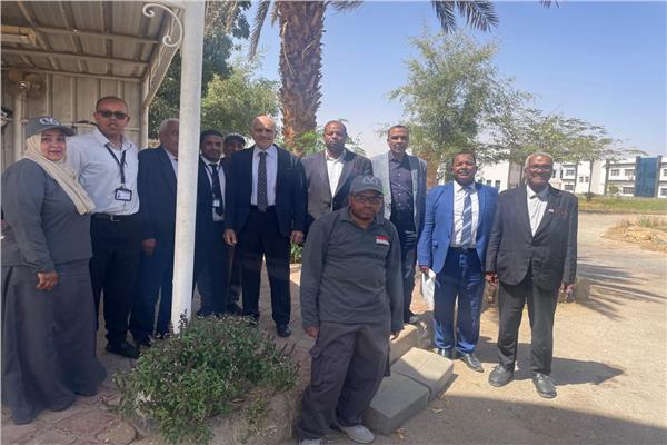 جولة تفقدية داخل الحرم الجامعي