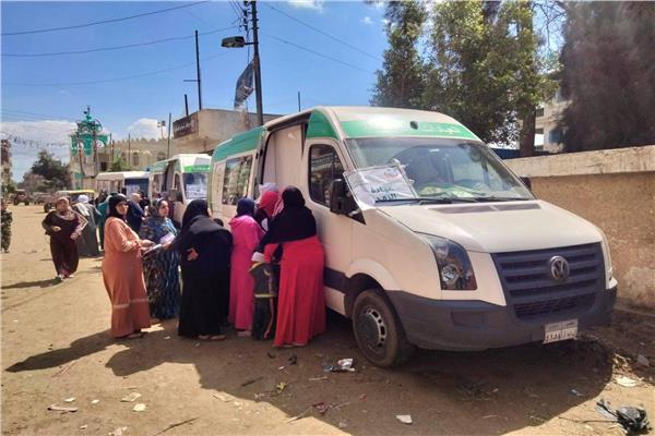 القافلة الطبية المجانية بكفر الشيخ 