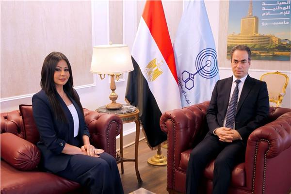 المسلماني ونائب رئيس القناة الثانية 