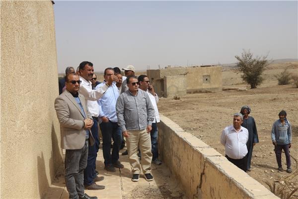 الدكتور أحمد عكاوي خلال جولته