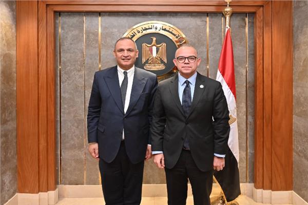 محمد فريد صالح وزير الاستثمار ونظيره المغربى