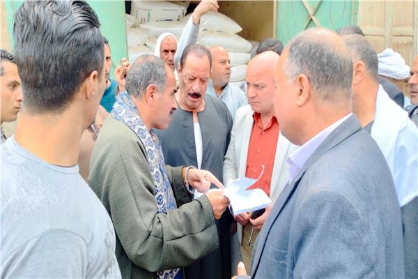 جولة تفقدية لوكيل زراعة البحيرة 