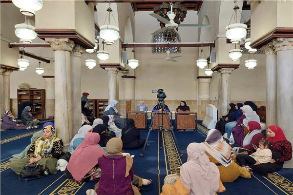 جانب من فعاليات ملتقى المرأة بالجامع الأزهر 