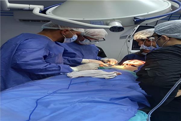 أثناء العملية الجراحية