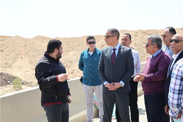 جانب من الجولة الميدانية لمحافظ الجيزة