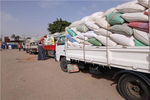 توريد القمح بسوهاج