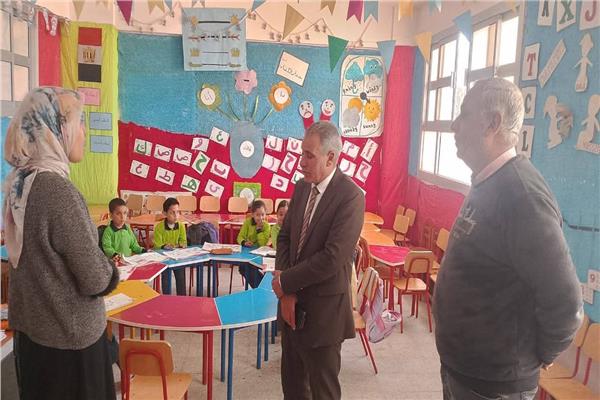 جولة تفقدية لمتابعة سير العملية التعليمية