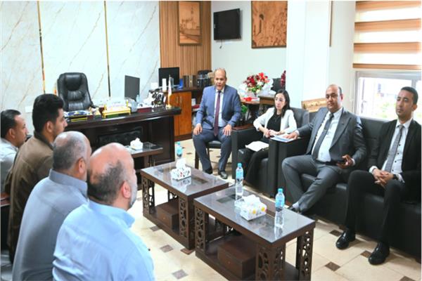  د. جاكلين عازر محافظ البحيرة