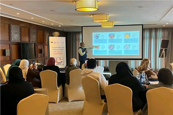 جانب من البرنامج التدريبي