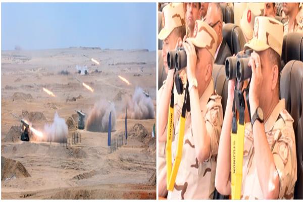  وزير الدفاع يشهد المشروع التكتيكى بجنود بدر 2026