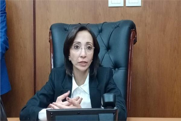الدكتورة جاكلين عازر محافظ البحيرة