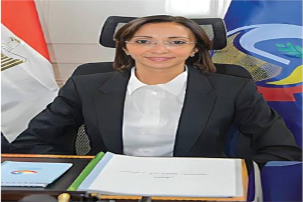  د. جاكلين عازر محافظ البحيرة