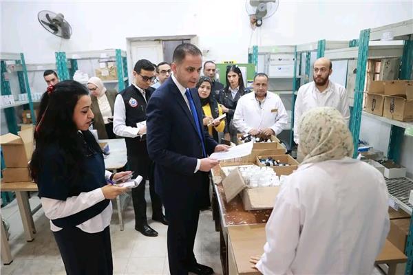 جانب من الجولة التفقدية