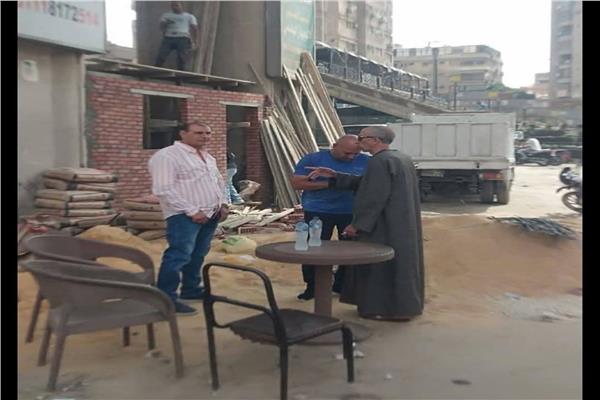 جانب من إنشاء النقطة المركزية
