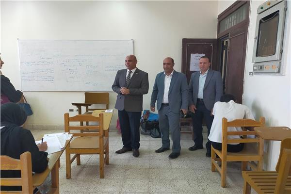 أثناء الجولة التفقدية 