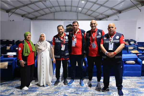 جانب من الاستعدادات النهائية لتصعيد الحجاج
