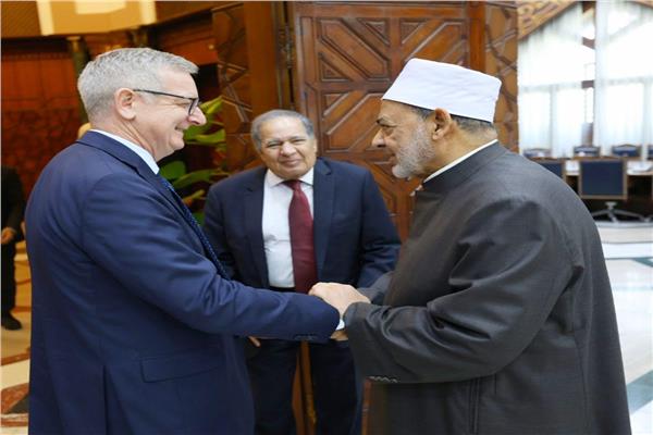 شيخ الأزهر وسفير أيرلندا