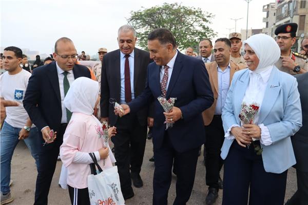 جانب من الجولة الميدانية