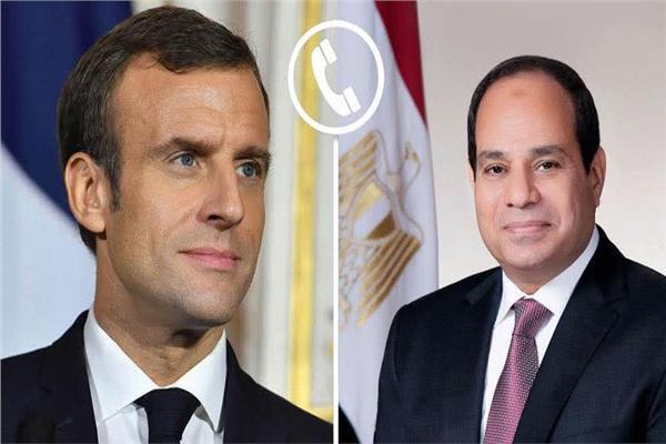  السيسي و ماكرون