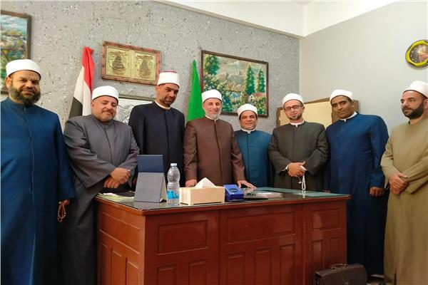 وفد من منطقة وعظ القليوبية