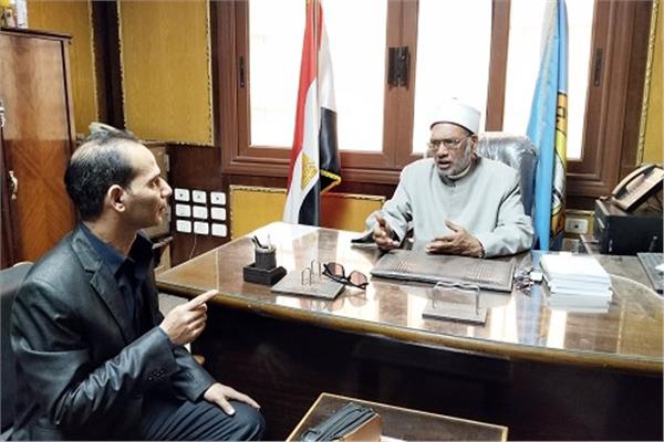د.العواري فى حواره مع «اللواء الإسلامي»